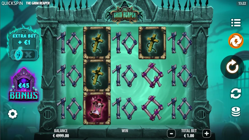 The Grim Reaper slot scatter